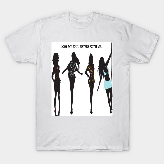 Soul Sister Tribe Family T-Shirt by pyxiegurlboutique